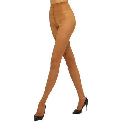 Wolford Brown Individual Ultra Sheer 10 Denier Tights