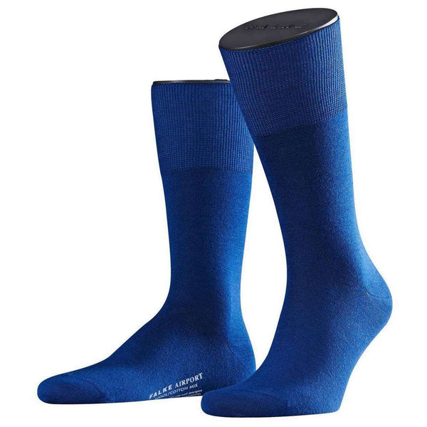 Falke Blue Airport Socks 