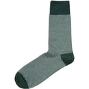 Bassin and Brown Green Thin Stripe Socks