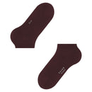 Falke Burgundy Climawool Sneaker Socks