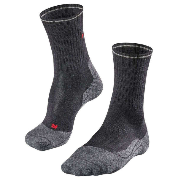 Falke Grey Trekking 2 Wool Silk Socks