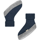 Falke Navy Cosy Shoe Slipper Socks