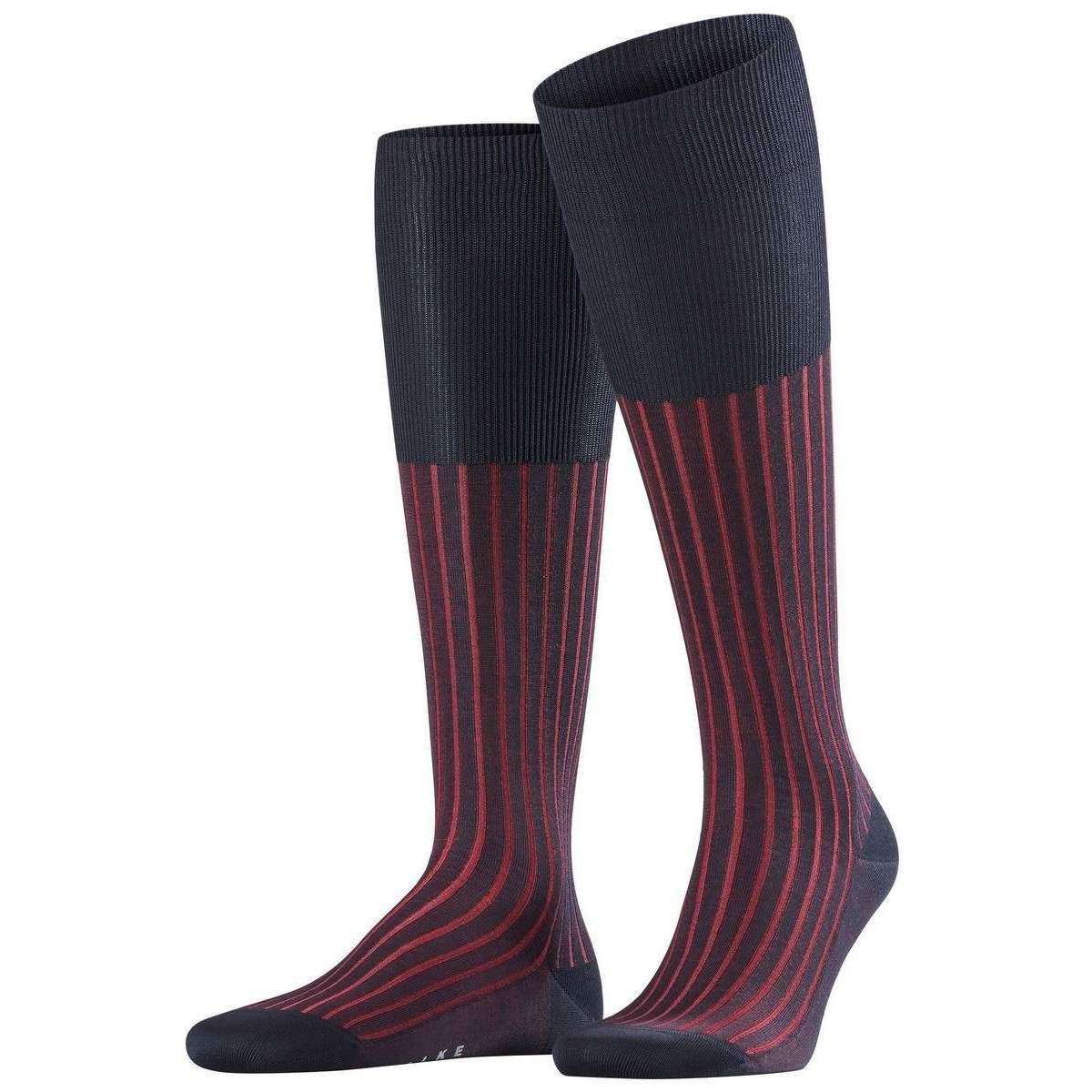 TOETOE Pink Essential Striped Over the Knee Socks