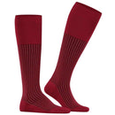 Falke Red Uptown Tie Knee High Socks
