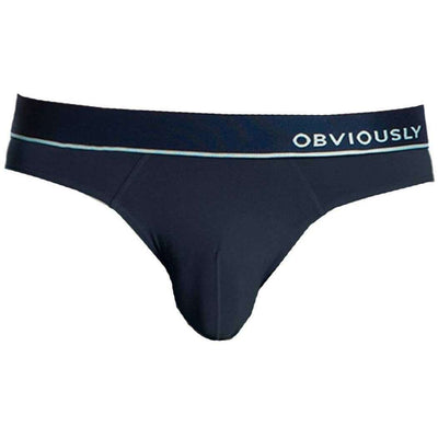 Obviously Navy PrimeMan AnatoMAX Hipster Brief