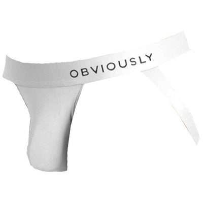 Obviously White PrimeMan AnatoMAX Jockstrap