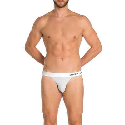 Obviously White PrimeMan AnatoMAX Jockstrap